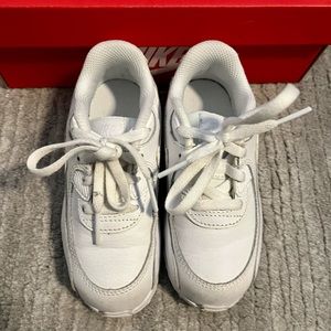 Nike AirMax white. Toddler size 9